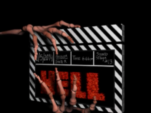 Hell: A Cyberpunk Thriller title screen for 3DO